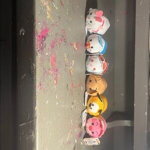 Disney tsum tsum daisy duck and Donald Duck plushy